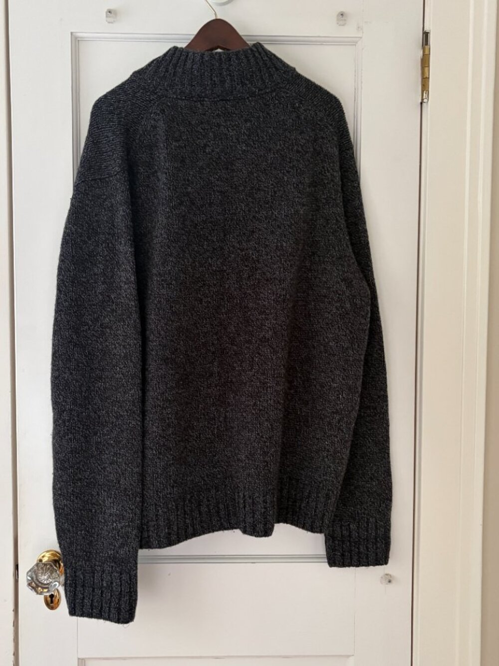 IZOD Men's Nordic Fair Isle Mock Neck Sweater Size XL - Picture 4 of 9
